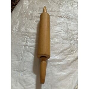 Vintage Foley‎ Wooden Rolling Pin Classic Kitchen Tool Baking Dough